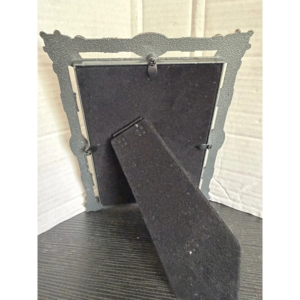 Belle Maison Splendid Jewel Enchante 4x6 Picture Frame Green Enamel Rhinestone